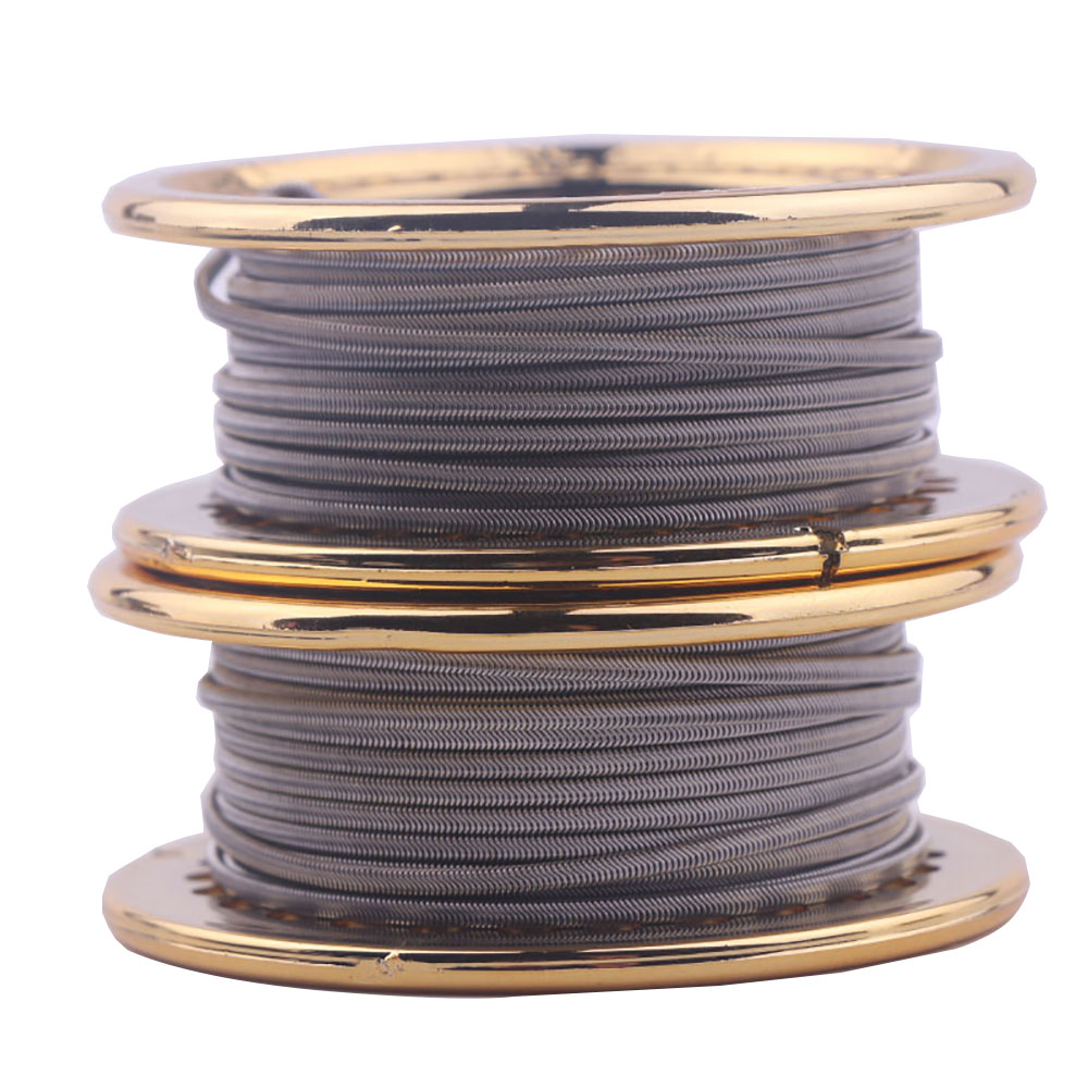 Clapton Wire Pre Built - XFKM-Bobine préconstruite Clapton fondue pour MTL