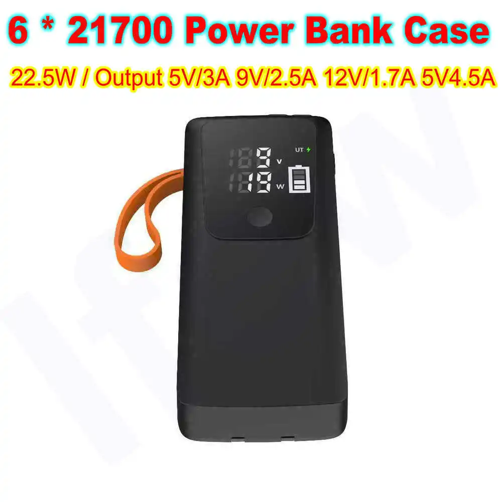 Boîtier de batterie 21700, boî - Battery Case Storage avis et prix