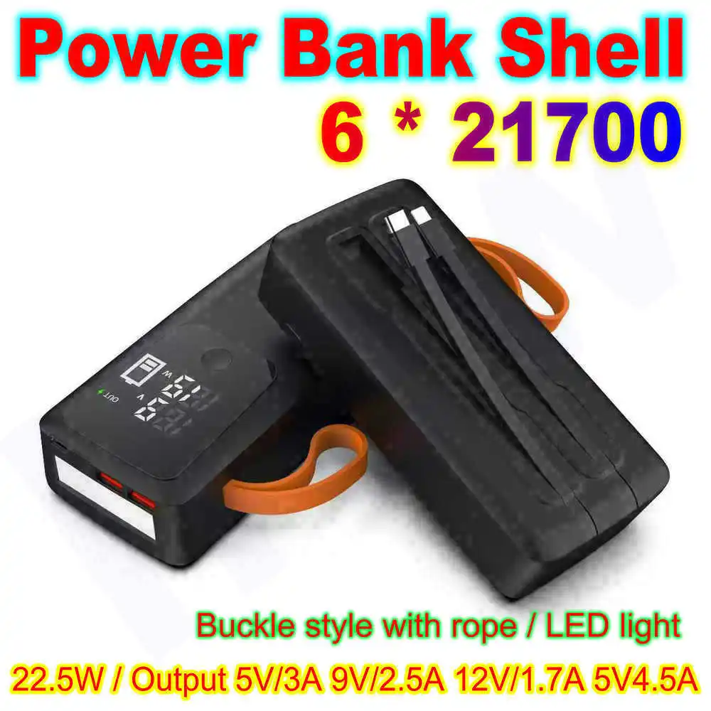 Boîtier de batterie 21700, boî - Battery Case Storage avis et prix