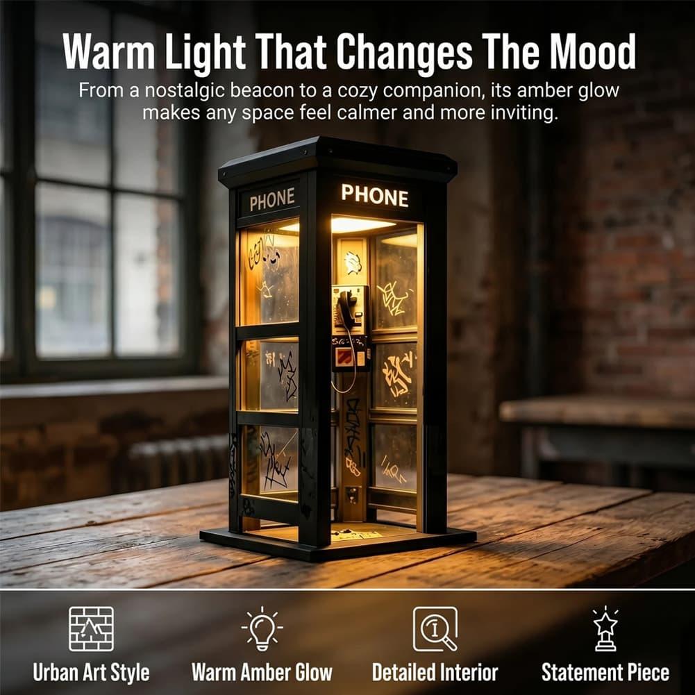 Lampe de table rétro en forme  - Battery Case Storage avis et prix