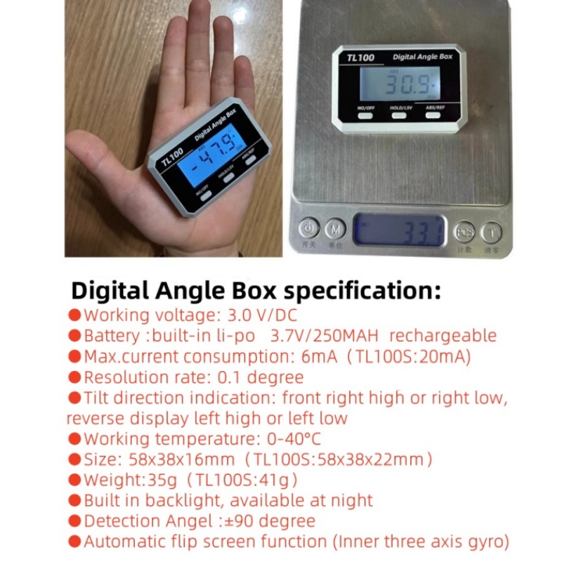Rapporteur d'angle horizontal, - Battery Case Storage avis et prix