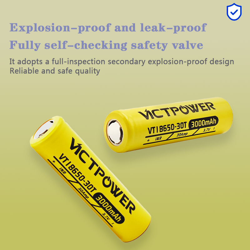 30A vidange continue Vicpower  - Vape Battery 18650 avis et prix