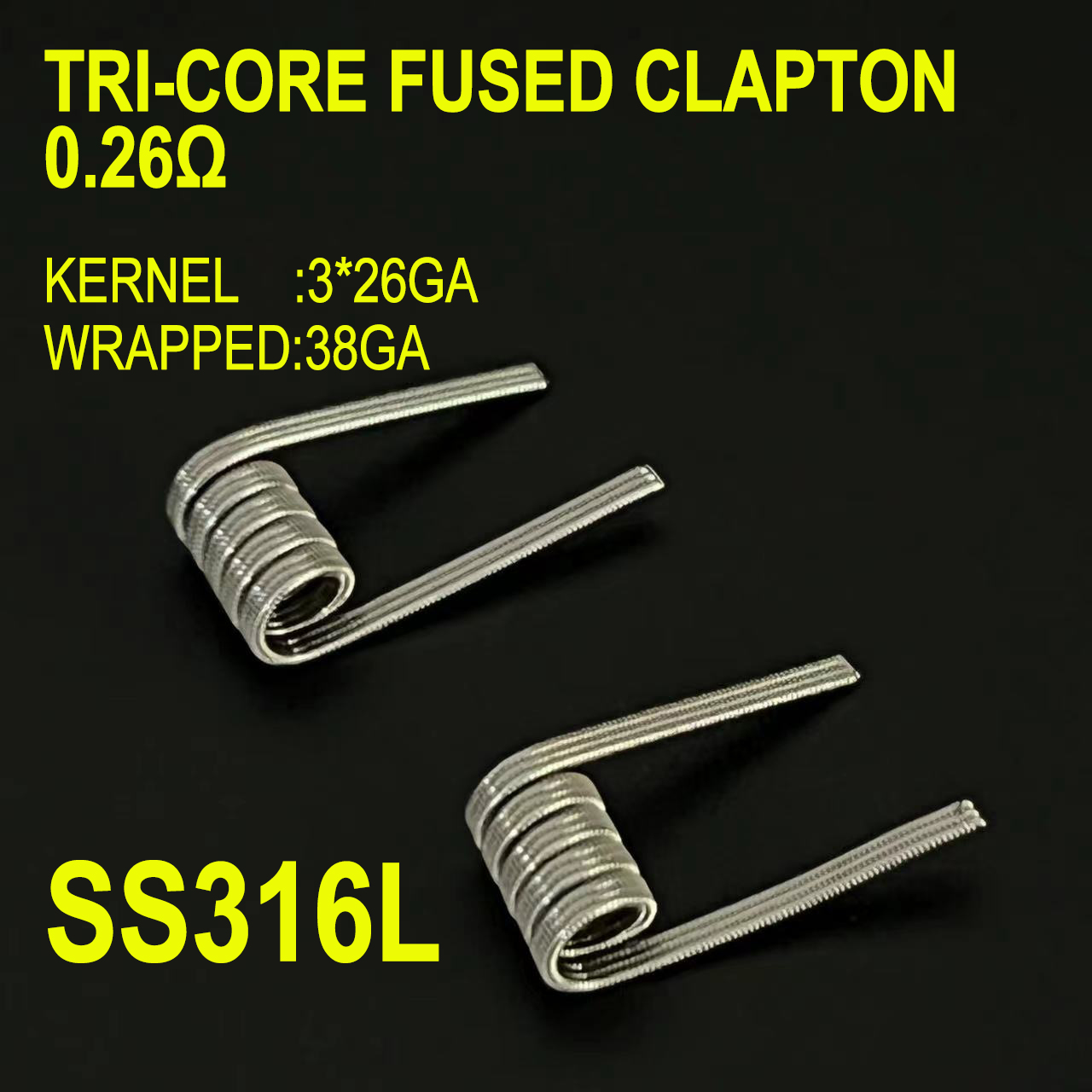 Résistance à ressort ID 3.0mm  - Clapton Wire Pre Built avis et prix