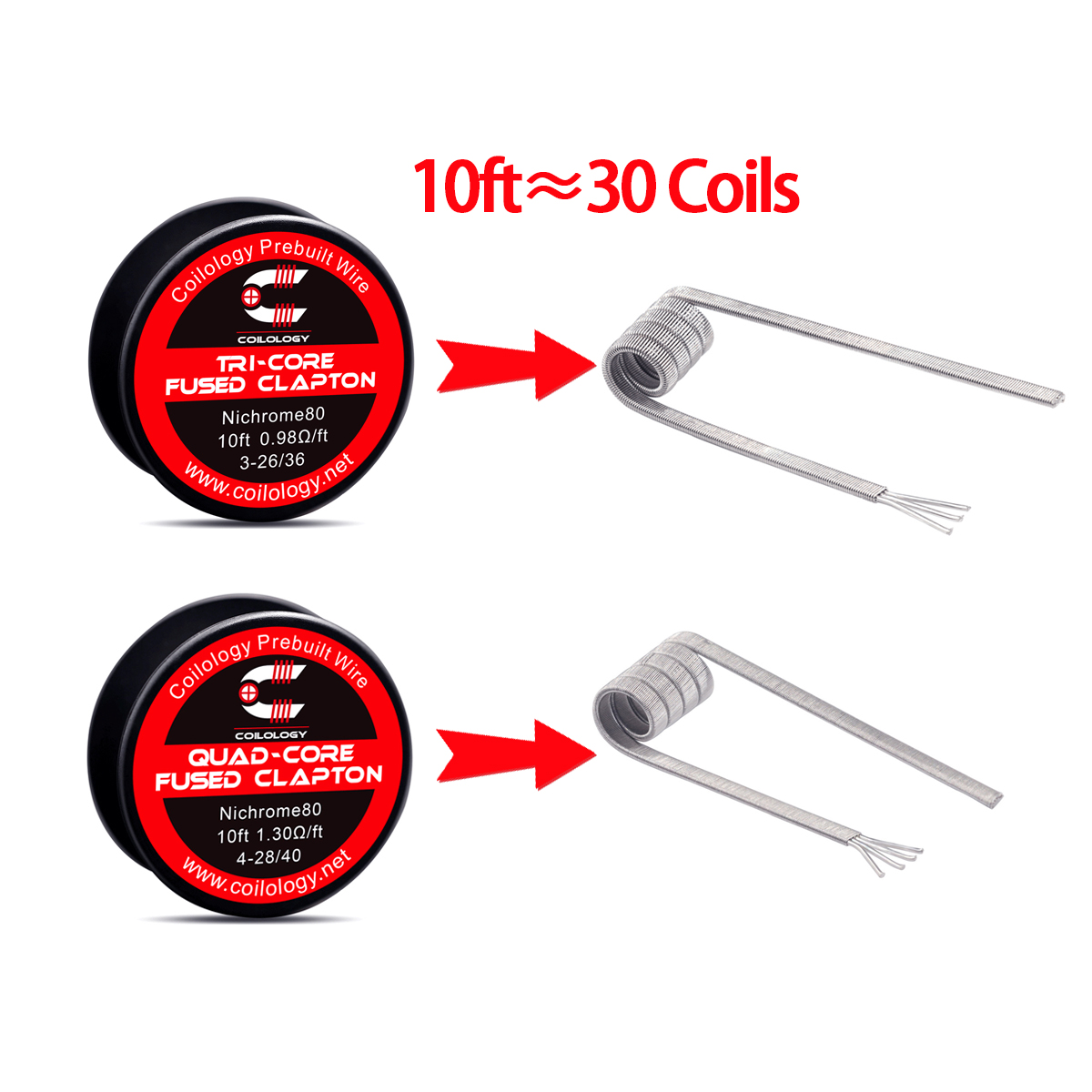 Fil préconstruit Tricore/quad  - Clapton Wire Pre Built avis et prix